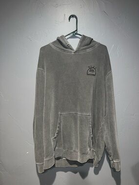 MENS Gray Independent Trading Company Pullover “Butt Snorkeler” Hoodie.